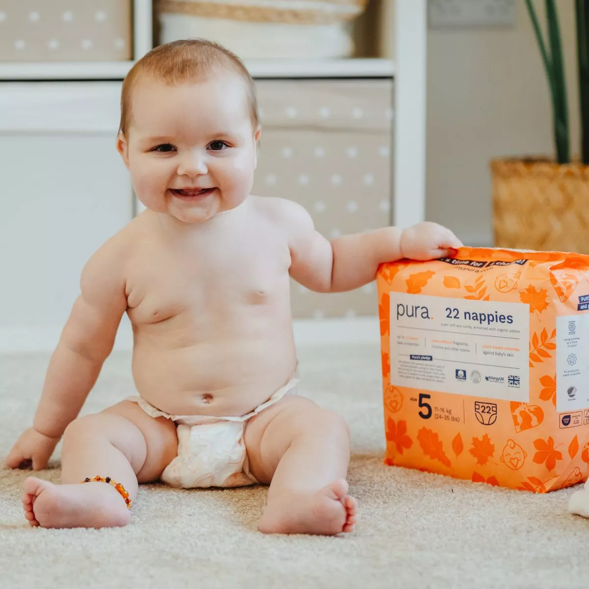 Eco baby diapers size 1